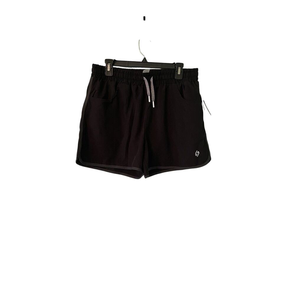 Hodo Sports Mens Black Shorts Size Large New With Tags Running Athletic Lining